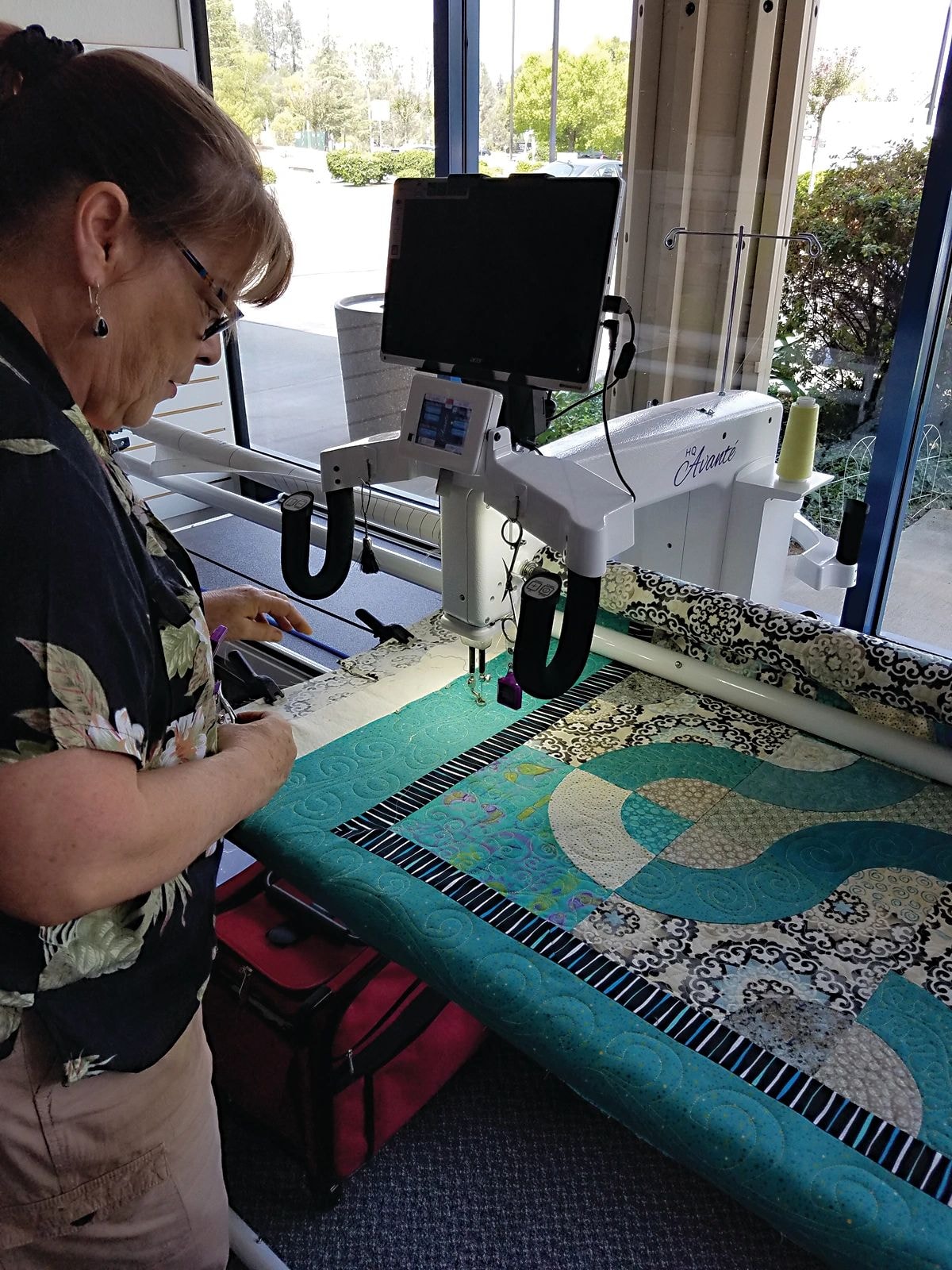 Mary Lynn, owner of Howell's Sew n Vac